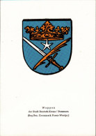 ! Moderne Ansichtskarte Mit Wappen Der Stadt Deutsch Krone / Pommern - Pommern