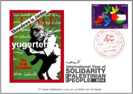 DZ - 2014 - FDC- Int. Year Of Solidarity With Palestine FATAH PLO Liberation Guerrilla - Covers