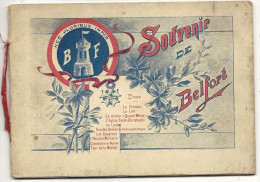 90   BELFORT  LIVRET   SOUVENIR  DE  BELFORT    10 VUES - Franche-Comté