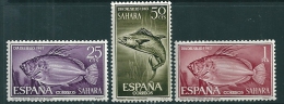 Spanish Sahara 1964 Edifil 222-4 MNH** - Sahara Espagnol
