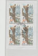 Tschechien 009 / PRAGA 2008, 4-er Einheit  O - Used Stamps