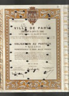 Ville De Paris Obliaction De 2000 Francs 1948  Doc.183 - S - V