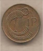 Irlanda - Moneta Circolata Da 1 Penny - 1975 - Irland