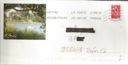 Lettre  PAP  De   "  Belz  " ( 56 )  Du  28 - 08 - 2008    Sur  Facsimilé  N° 3734b - PAP: Ristampa/Lamouche