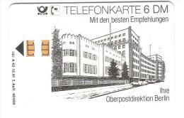 GERMANY  - A 42/91 - Oberpostdirektion Berlin  - Voll - A + AD-Series : Publicitaires - D. Telekom AG