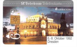 GERMANY  - A 26/92 - Forum 92 Dresden - Voll - A + AD-Reeks :  Advertenties Van D. Telekom AG