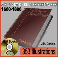 HISTORY OF BRITISH POSTMARKS Obliteration Nos-1898 Indexed Daniels 187pages - Inglese