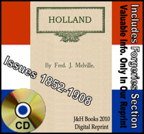 NETHERLANDS POSTAGE STAMPS Nederland/Niederlande/Pays-Bas ID Forgery/Forged/Faux/Truques - Melville - Englisch