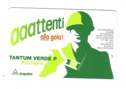 TANTUM VERDE P PASTIGLIE 5000 Lire Nuova Cod.schede.022 - Public Advertising