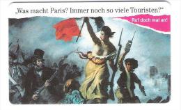 GERMANY  - A 37b/91 - Was Macht Paris - Bastille Oper - Painting - Voll - A + AD-Series : Publicitarias De Telekom AG Alemania