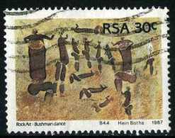 South Africa 1987 Mi 709 Cave Painting, Bushman Dance | Cave, Rock Art - Used Stamps