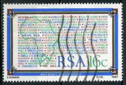 South Africa 1987 Mi 716 The Bible | Book, Language, Letters | Map - Gebraucht