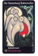 GERMANY  - A 33/94 - Schlafende Frau - Painting - Pablo Picasso - Voll - A + AD-Series : D. Telekom AG Advertisement