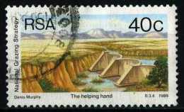 South Africa 1989 Mi 773 Dam | Fight Against Desertification | Landscape, River - Gebraucht