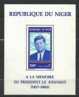 Niger Bloc YT 10 " Hommage à J. F. Kennedy " 1973 Neuf** - Niger (1960-...)