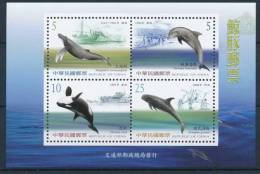 TAIWAN 2002 - Faune Marine, Baleines, Dauphins - BF Neuf // Mnh - Wale