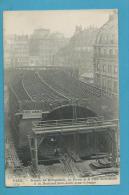 CPA 1774 - Travaux Du Métropolitain Fermes Place St Michel Et Bld StAndré Avant Le Fonçage PARIS - Metro, Stations