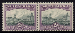 South Africa - 1930-45 Roto Pictorials 2d Pair Slate-grey And Lilac (*) # SG 44 - Nuevos