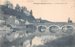 ¤¤  -   MONTIGNY-le-GANNELON   -  Le Pont Sur Le Loir   -  ¤¤ - Montigny-le-Gannelon