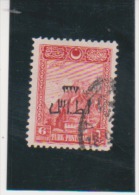Turkey Scott # 653 Used 6g Overprint From 1927 Catalogue $1.50 - Gebruikt