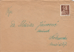 26026- JOHN HUNYADI, STAMPS ON COVER, 1943, HUNGARY - Briefe U. Dokumente