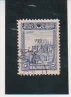 Turkey Scott # 652 Used 5g Overprint From 1927 Catalogue $4.00 - Used Stamps