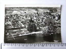 CPSM  (72) Sarthe - LUCHE-PRINGE - La Plage - Vue Aérienne - Luche Pringe