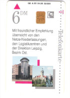 GERMANY  - A 05/96 - Unsere Netze Liegen Bereit - Direktion Leipzig Bezirk Ost - A + AD-Series : Werbekarten Der Dt. Telekom AG