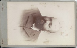 Photographie Montée Sur Carton /Homme Barbu/Larger / Paris /vers 1890  PHOTN29 - Oud (voor 1900)