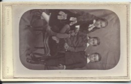 Photographie Montée Sur Carton /Trio D'enfants /CHARPY / Paris /vers 1895  PHOTN30 - Oud (voor 1900)