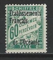 Océanie Yv. 6, Mi 6 * - Postage Due