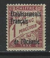 Océanie Yv. 7, Mi 7 * - Timbres-taxe