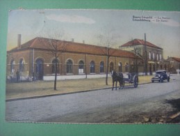 BOURG - LEOPOLD - La Station ( Gare ) --- LEOPOLDSBURG - De Statie ( Colorée ) - Leopoldsburg