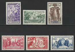 Nouvelle Calédonie Yv. 166-71, Mi 200-05 * - Nuevos