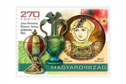 HUNGARY-2015. Treasures Of Hungarian Museums - Zsolnay Collection / Ceramics   MNH!!! - Unused Stamps