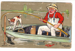 Delcampe - BEAUVAIS Pêche Chien - Beauvais