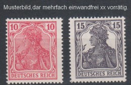 D.R.Nr.86,101,Kriegspostfälschung,xx - Unused Stamps