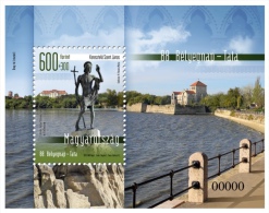 HUNGARY - 2015.Souvenir Sheet  - 88th Stampday Tata / Statue Of Saint John The Baptist / Tata´s Old Lake MNH!!! - Neufs