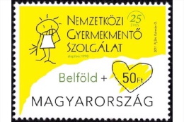 HUNGARY - 2015. Silver Jubilee Of The International Children´s Safety Service  MNH!!! - Unused Stamps