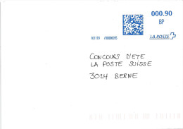 Brief Nach Bern  (Firmenfrankatur)             2002 - Affranchissements Mécaniques