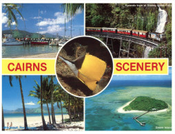 (5437) Australia - QLD - Cairns 5 Views With Fish And Train - Cairns