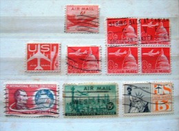 USA 1947 - 1963 - Airmail Planes Statue Of Liberty Capitol Postal Conference - Altri & Non Classificati