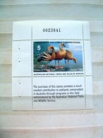 Australia 1989 National Parks And Wildlife Service Wetlands Conservation - Birds Ducks - Werbemarken, Vignetten