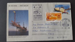 Hong Kong 1999 Airmail Posted To Italy - Cartas & Documentos