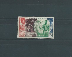 MADAGASCAR (COLONIE) 1949 POSTE AERIENNE Y.T.72 0/USED ANNIV. DE L'U.P.U. - Used Stamps