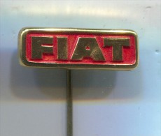 FIAT - Car Auto, Automobile,  Vintage Pin  Badge - Fiat