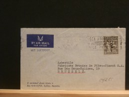 54/263  LETTER TO BRUSSELS - Storia Postale