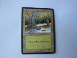 Magic The Gathering Terrain Forêt - Otros & Sin Clasificación