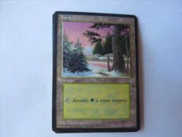 Magic The Gathering Terrain Forêt - Autres & Non Classés