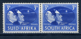 1946 - SUD AFRICA - SOUTH AFRICA - Yvert.  Nr. 159+156 - LH -  (PG2082015...) Acc. Orizzontale - Ongebruikt